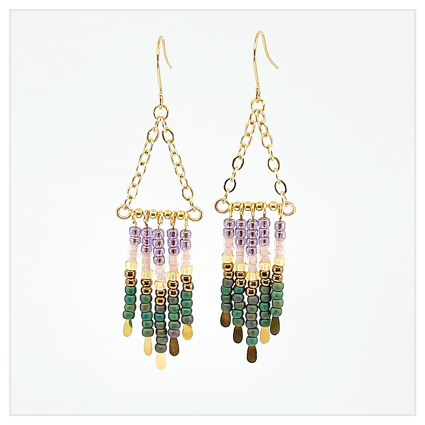 Fall Ombre Earrings in a Flash Boot Camp
