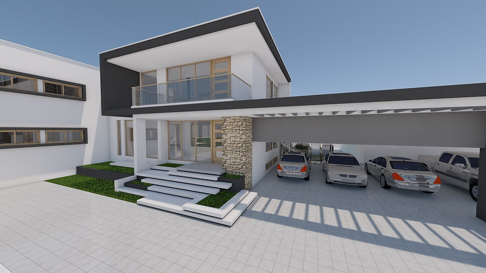 Proyecto Casa P84 en Polo Manquehue, Chicureo: vivienda unifamiliar contemporánea diseñada por arquitecto Alexis Herrera Santander en Santiago, con énfasis en confort, paisaje y eficiencia.