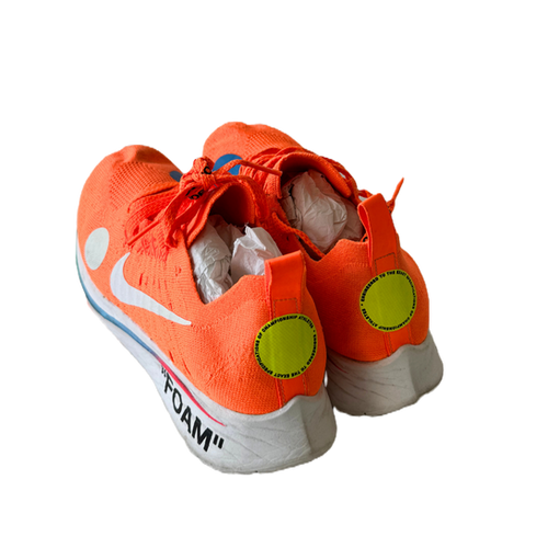 nike foam off white orange