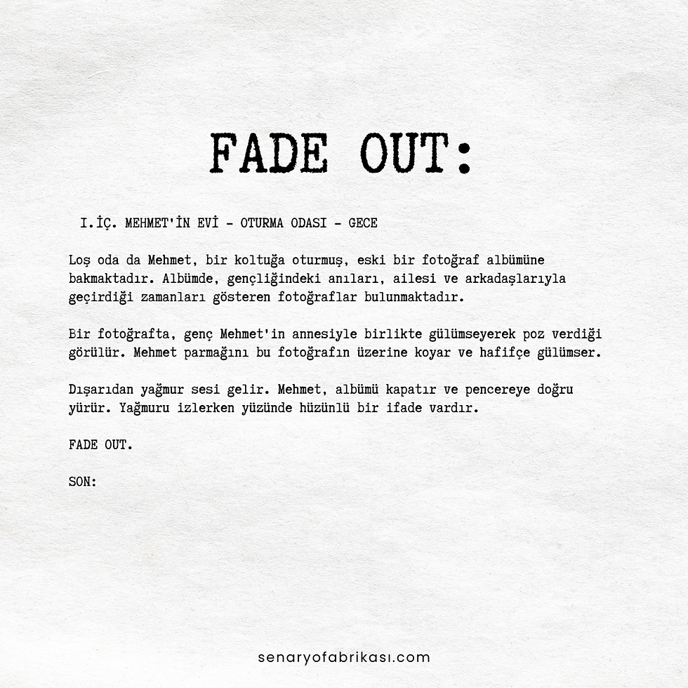 Filmlerde sıkça rastladığımız 'FADE OUT' tekniği, bir sahnenin ya da bölümün duygusal veya dramatik bir şekilde sonlandırılmasında kullanılır. Bu yazıda, 'FADE OUT' tekniğinin özelliklerini ve kullanım alanlarını keşfedin.