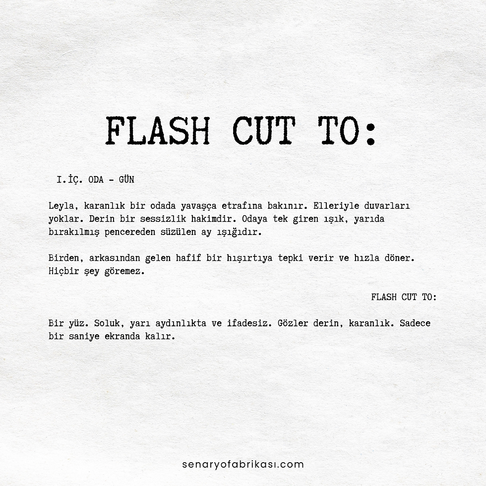 FLASH CUT TO', hızlı ve görsel olarak çarpıcı bir geçiş ile sahneler arasında ani bir değişiklik sağlar. Bu yazıda, 'FLASH CUT TO' tekniğinin ne olduğunu ve filmlerde nasıl etkili bir şekilde kullanılabileceğini öğrenin.