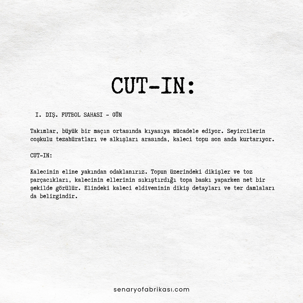 CUT-IN', bir sahneden belirli bir detaya veya yakın plana geçiş yaparak önemli bir detayı vurgulama amacı güder. Bu yazıda, 'CUT-IN' tekniğinin ne olduğunu ve filmlerde nasıl etkili bir şekilde kullanılabileceğini keşfedin.