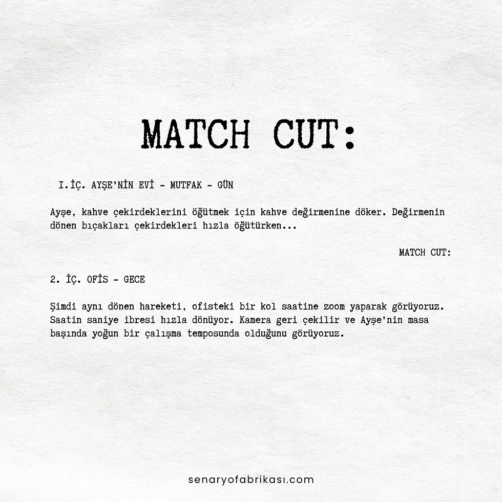 MATCH CUT' tekniği, sahneler arasında görsel veya tematik bir bağlantı oluşturarak hikayenin derinliğini artırır. Bu yazıda, 'MATCH CUT'ın ne olduğunu ve filmlerde nasıl etkili bir şekilde kullanılabileceğini öğrenin.