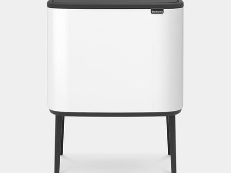 Unos cubos de basura muy nórdicos