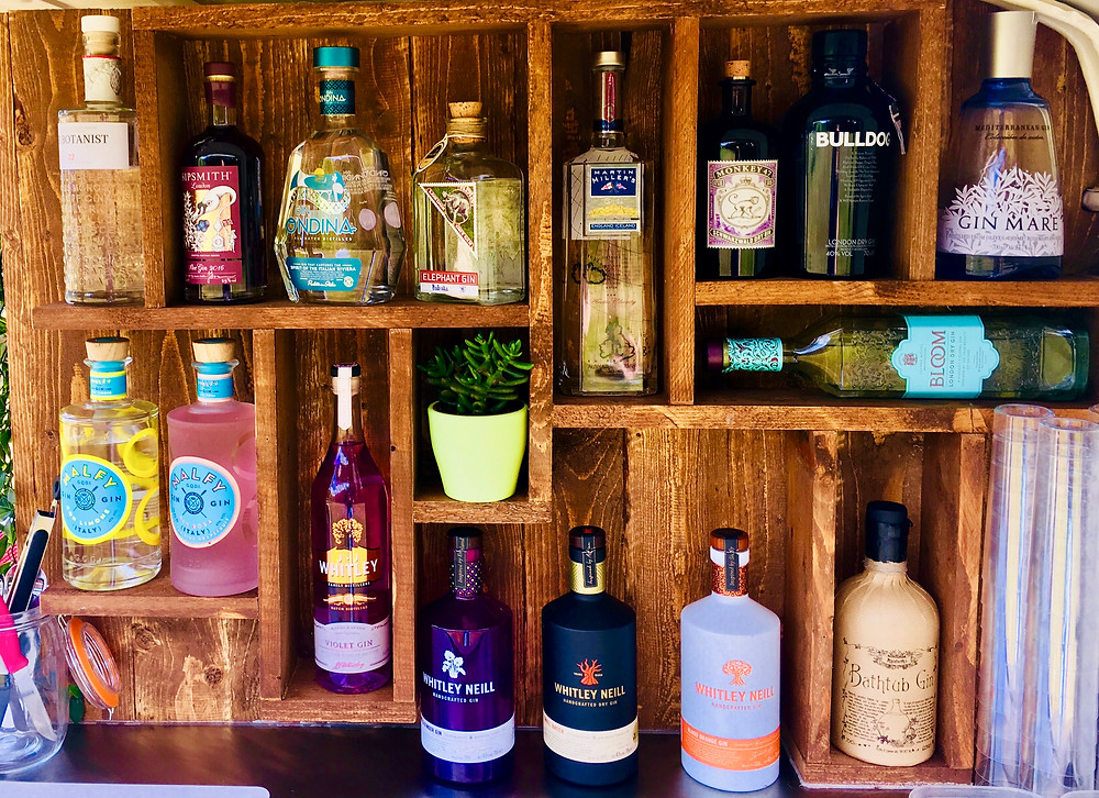 Our summer 2018 gin collection
