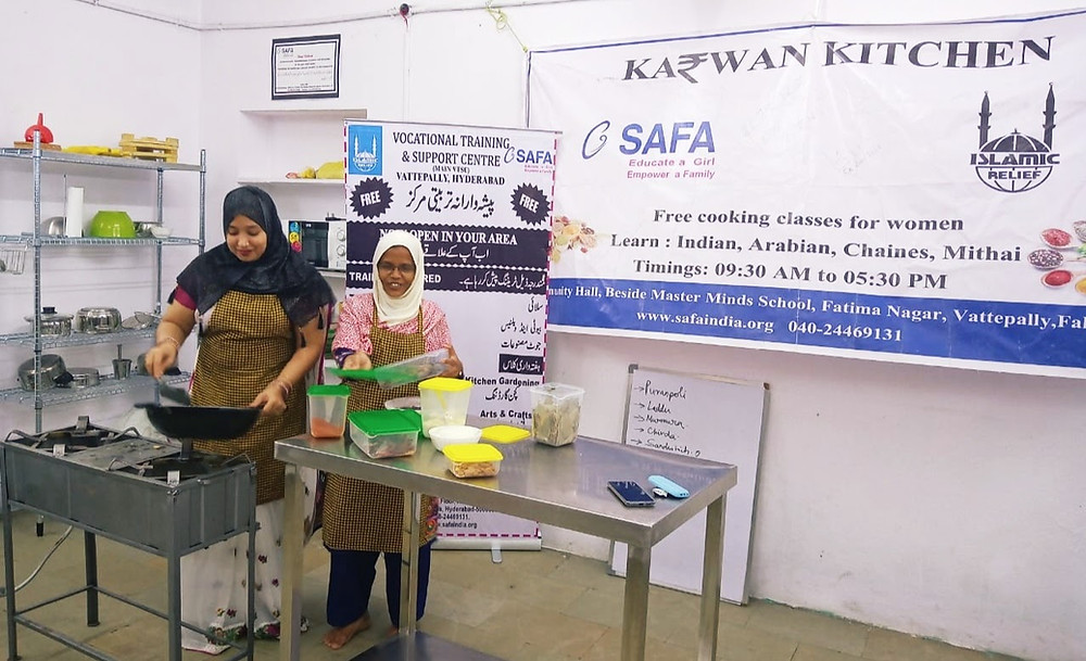 women cooking