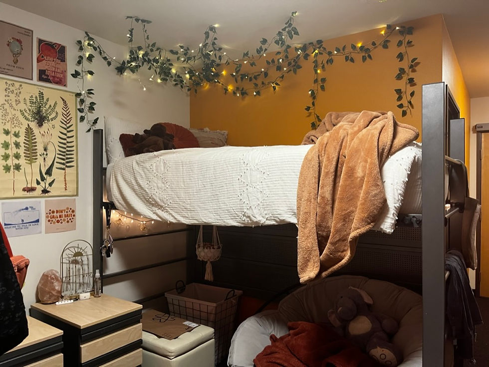 sammy's side of the room!