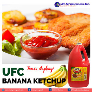 UFC Banana Ketchup & Hot Sauce 