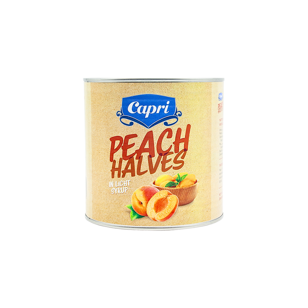 Capri Peach Halves (2650g)