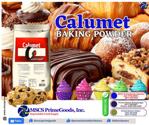 Calumet Baking Powder Distributor