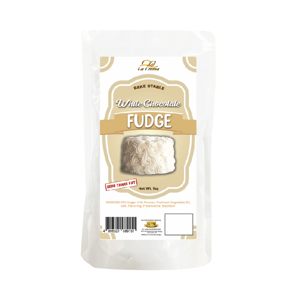 La Crema White Chocolate Fudge (1kg)