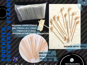 Bamboo Skewers & BBQ Sticks Supplier