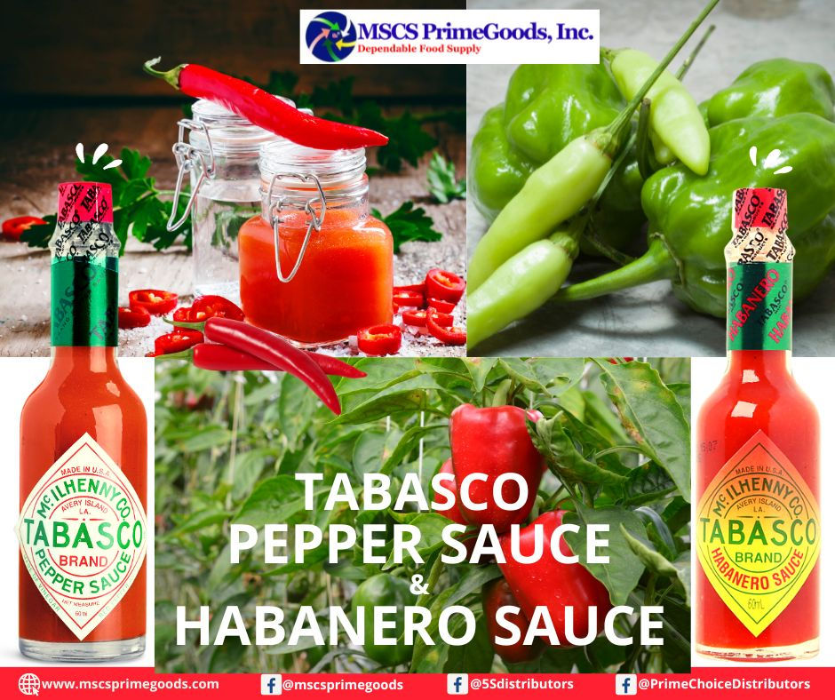 Tabasco Hot Sauce Distributor in the Philippines