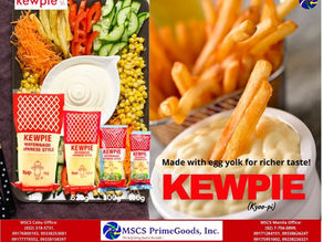 Kewpie Japanese Style Mayonnaise Distributor - Supplier