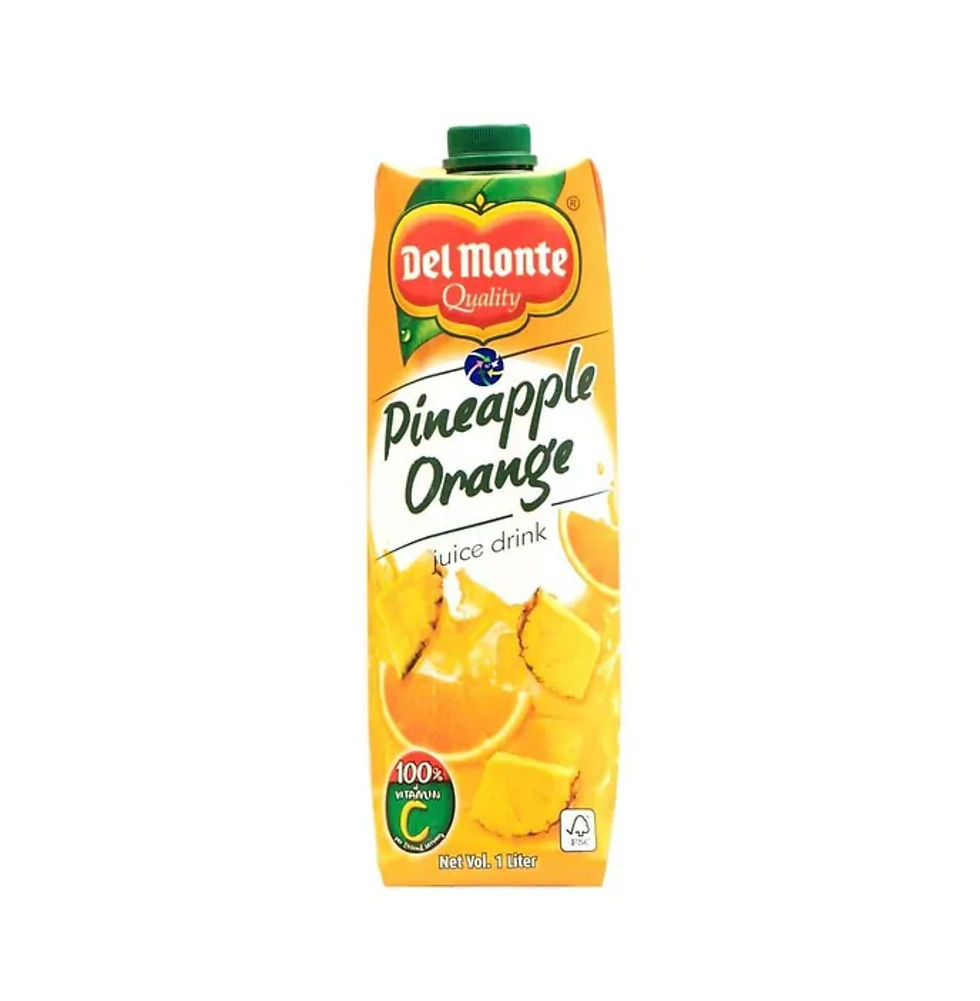 Del Monte Pineapple Orange in Tetra pack