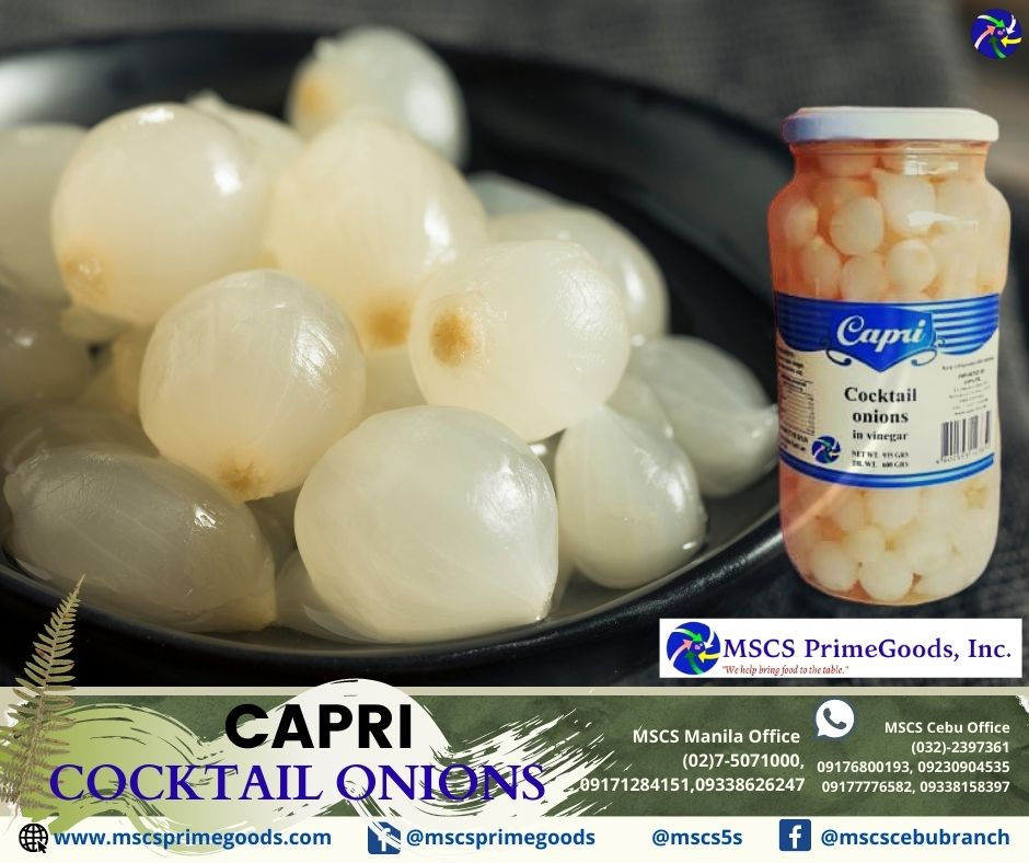 CAPRI COCKTAIL ONIONS