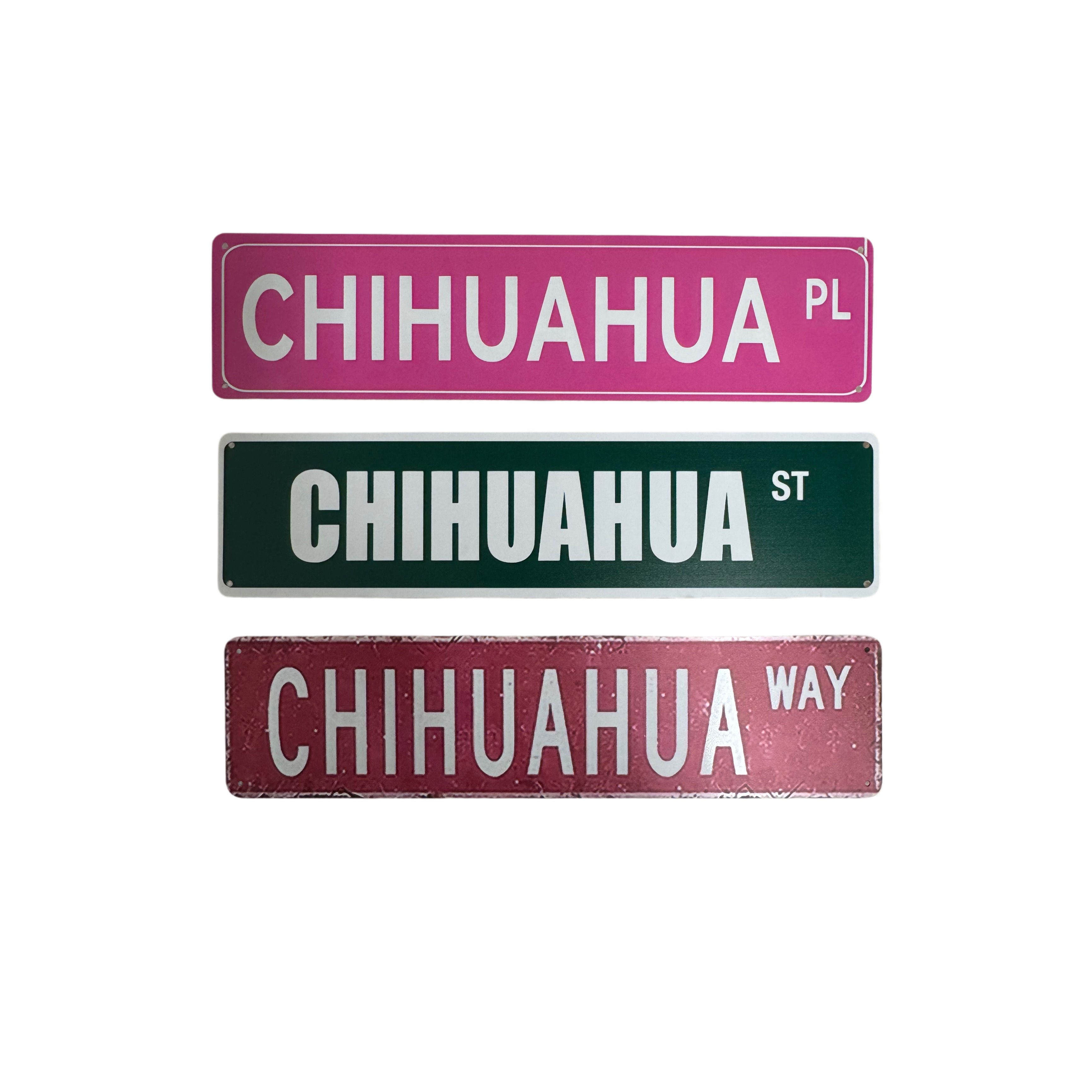 Plaque en métal chihuahua 🐾❤️