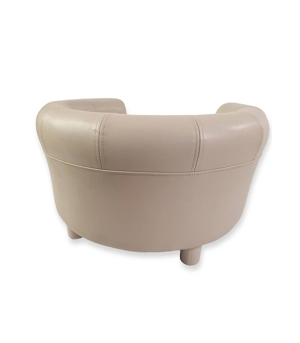 Miniature : Sofa En Simili Cuir Beige Ferribiella  💕
