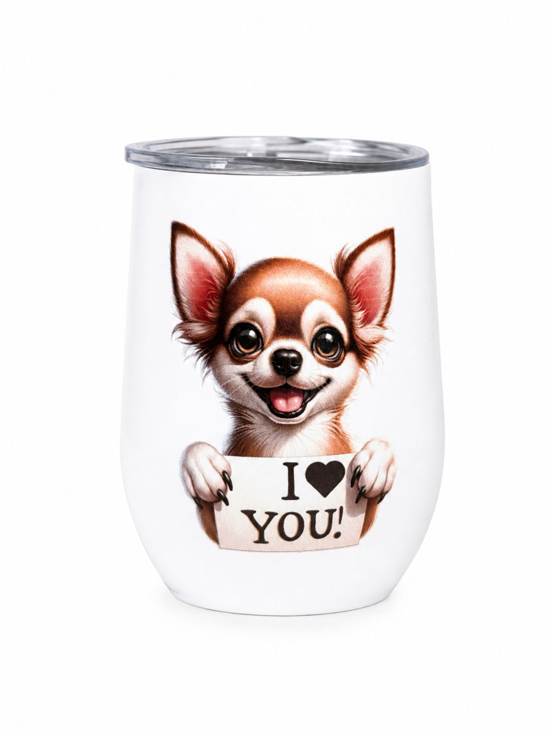 Mug hysotherme I LOVE YOU 🐶🥤