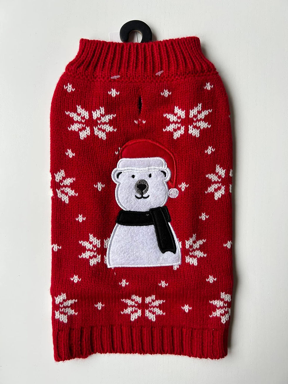 Pull Rouge Ours de noël 🎄🎅