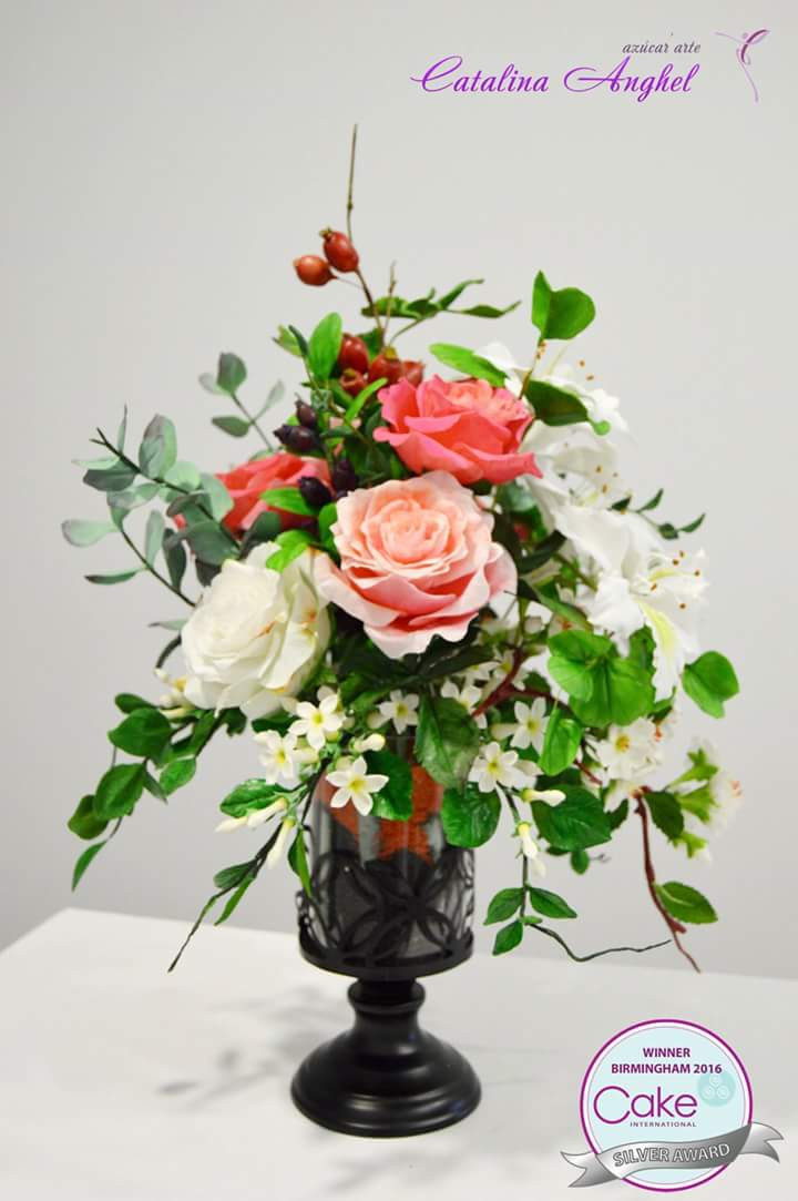 curso personalizado de flores de azúcar 2 días
