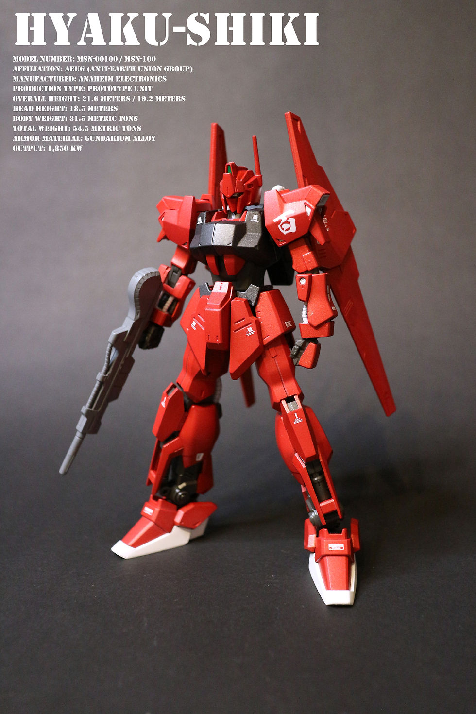 HGUC 百式（レッドカラー）