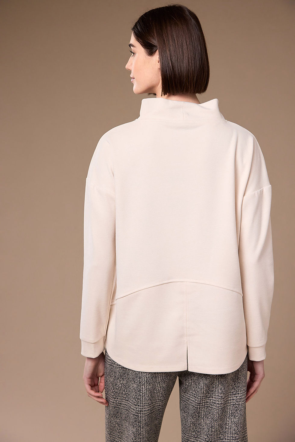 Thumbnail: Peruzzi Cowl Top Cream