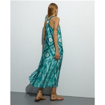 Thumbnail: Andam Emerald Tide Maxi Dress