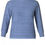 Thumbnail: Yest French Blue Melange Metallic Jumper