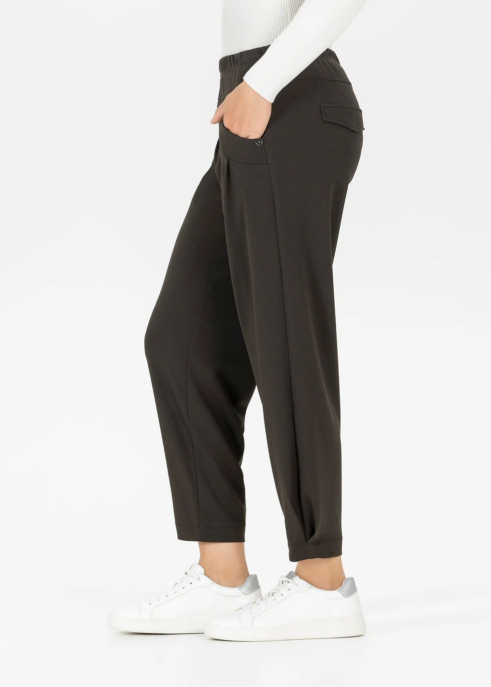 Thumbnail: Stehmann Rachell-680 in Scuba Crepe Black and Brown