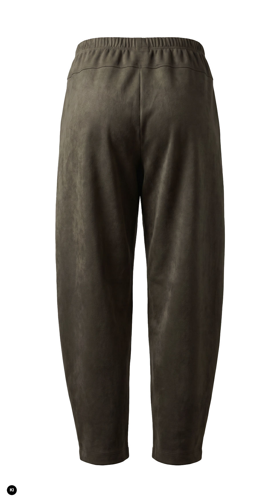 Thumbnail: Stehmann Rachell2-680 Vegan Suede Trousers Olive