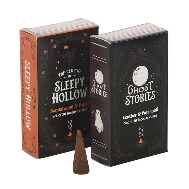 Thumbnail: Set of 2 Haunted Library Incense Cone Packs