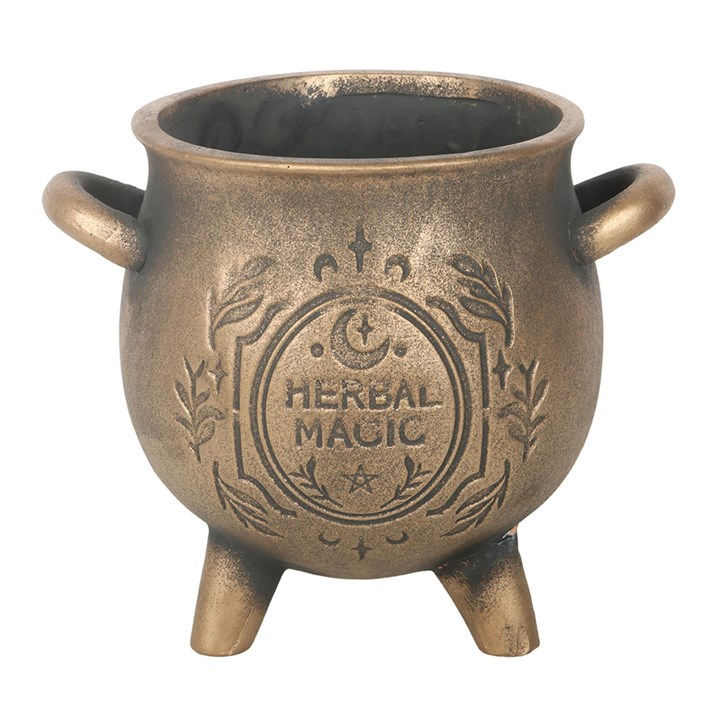 Thumbnail: Herbal Magic Cauldron Plant Pot