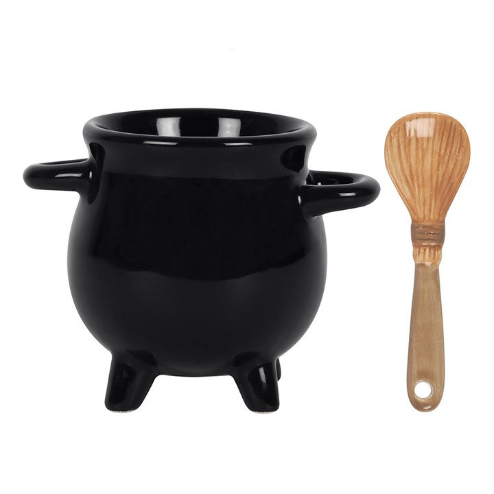 Thumbnail: Cauldron Cruet Set