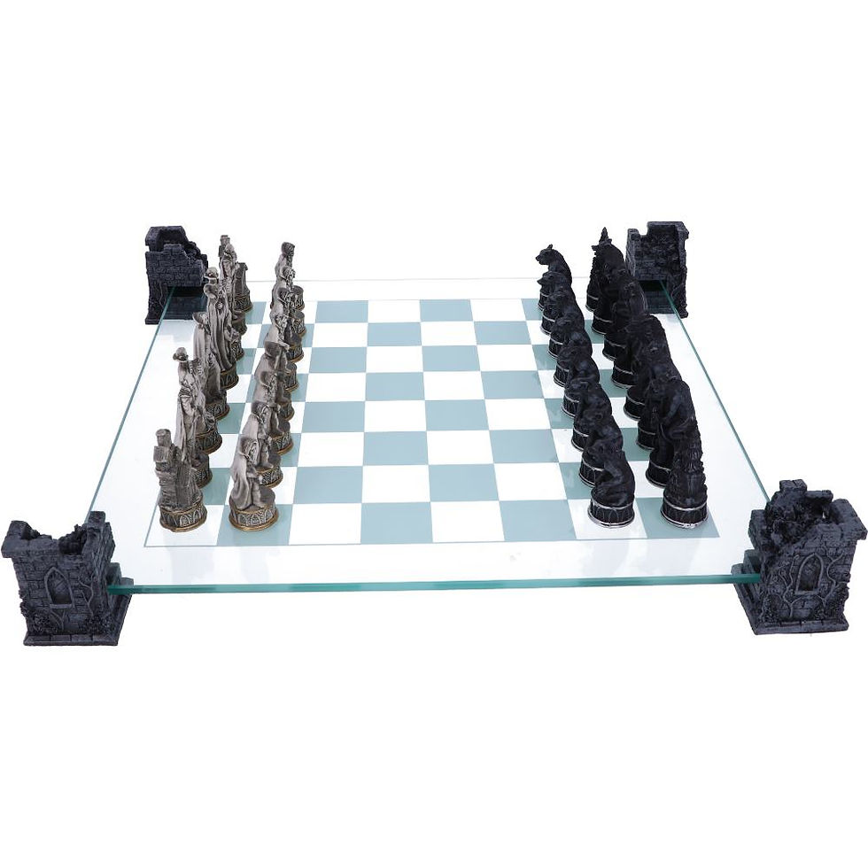 Thumbnail: Vampire & Werewolf Chess Set