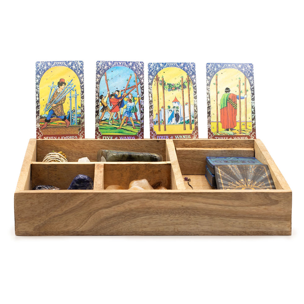 Thumbnail: Tarot Box with Card Holder