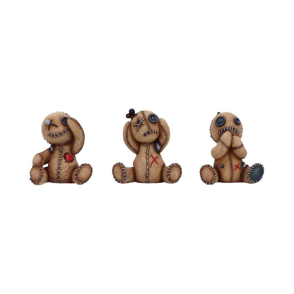 Thumbnail: Three Wise Voodoo Dolls
