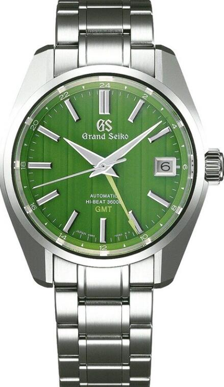 Grand Seiko Heritage Hi-Beat 36,000 GMT “Urban Bamboo” SBGJ259 Replica Watch content media