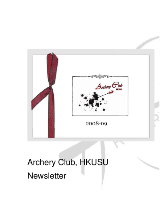 Newsletter 2008-2009