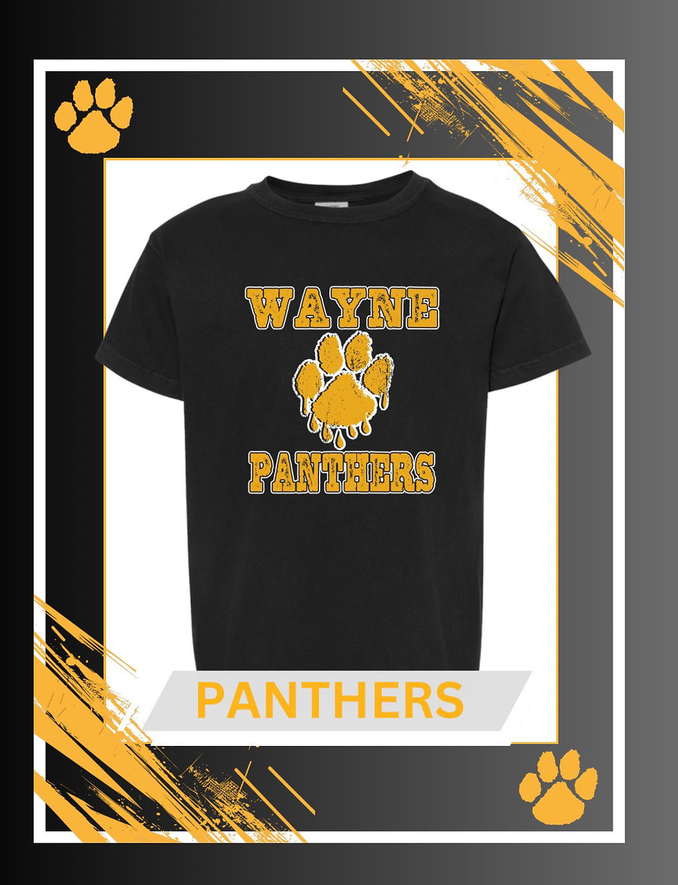 Thumbnail: Women’s Garment-Dyed Heavy Boxy Panthers 2 T Shirt