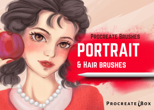 Procreate Portrait Brushes Procreateibox