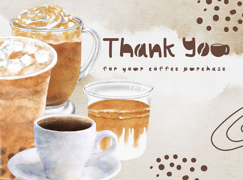 Thumbnail: COFFEE BEANs cute hand writing fonts