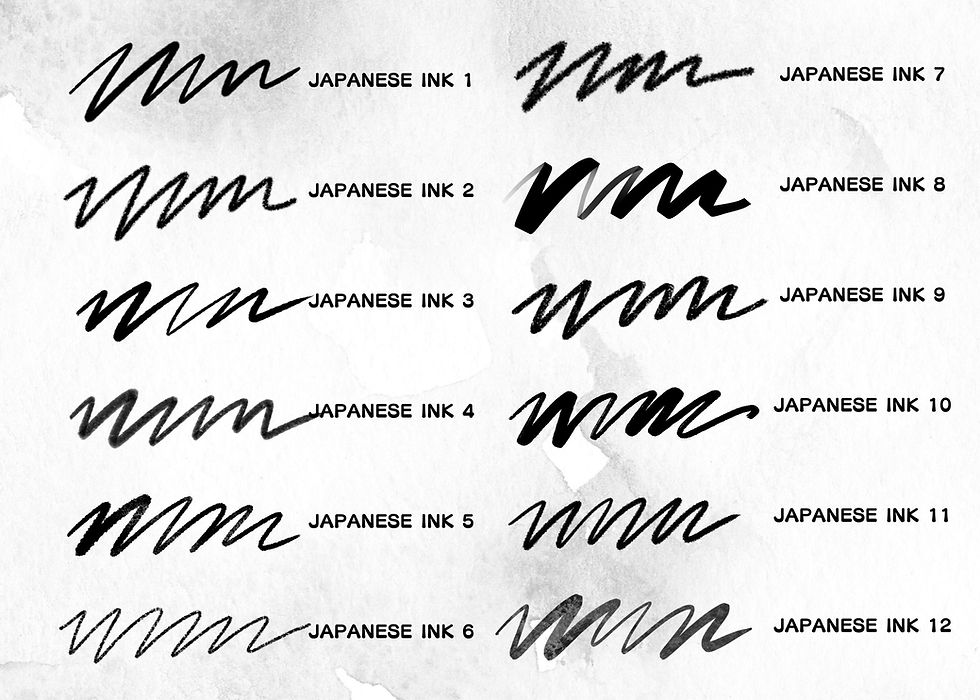 Thumbnail: 34 Manga ink procreate brushes