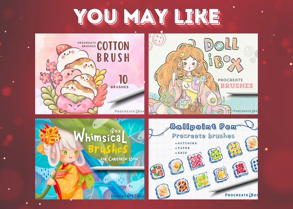 Thumbnail: 90 Procreate Christmas Stamps
