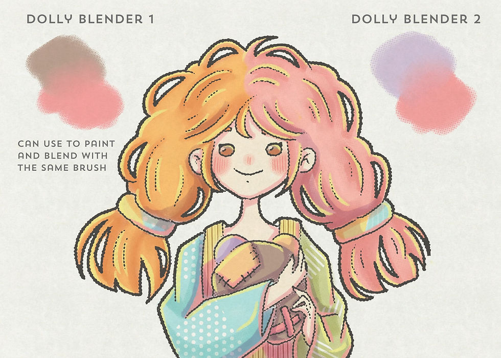 Thumbnail: DolliBox Kawaii procreate brushes