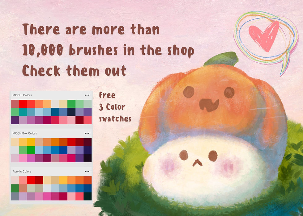 Thumbnail: MochiBox acrylic procreate brushes