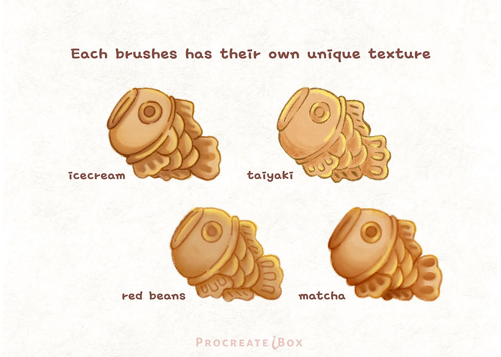Thumbnail: Procreate Taiyaki Brush Set