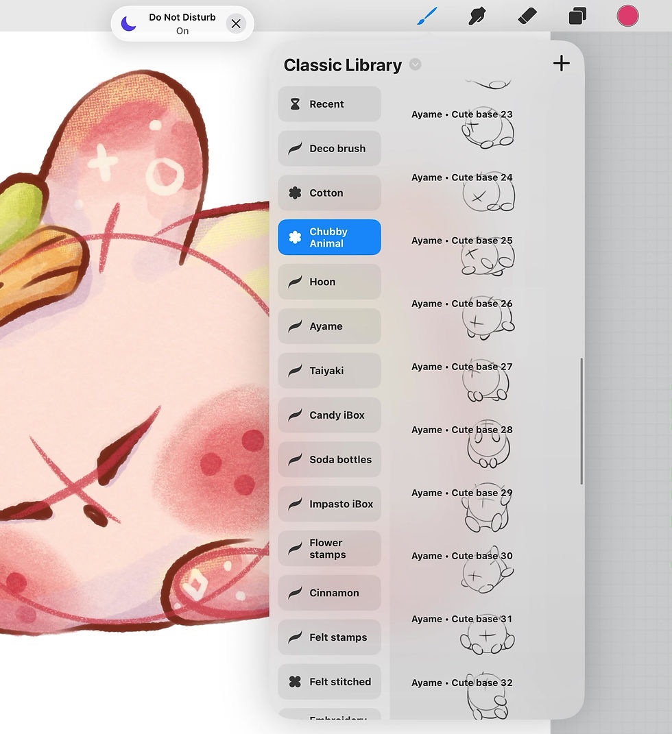 Thumbnail: Chubby Animal Body Base Stamps