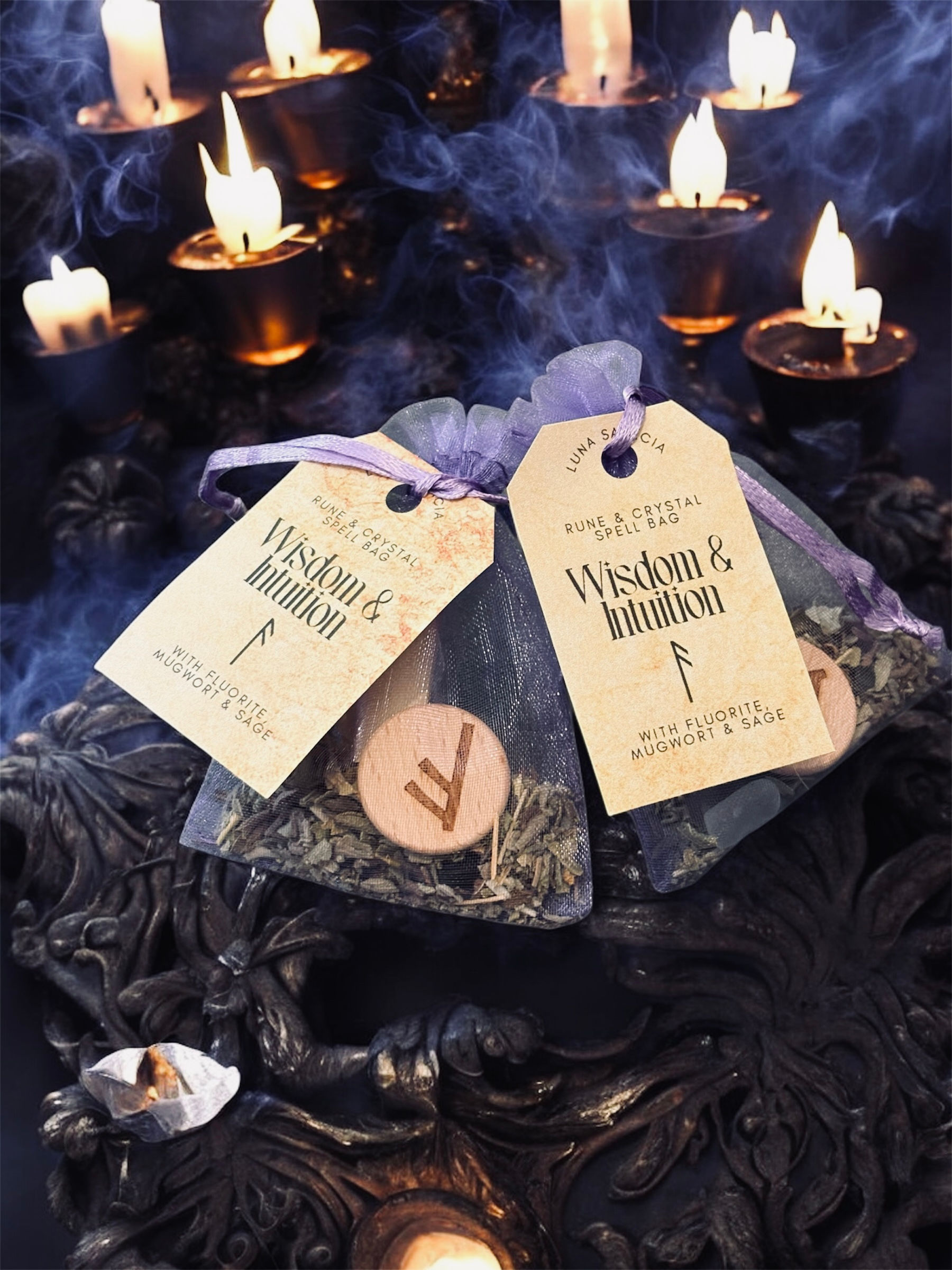 Wisdom & Intuition Rune Spell Bag