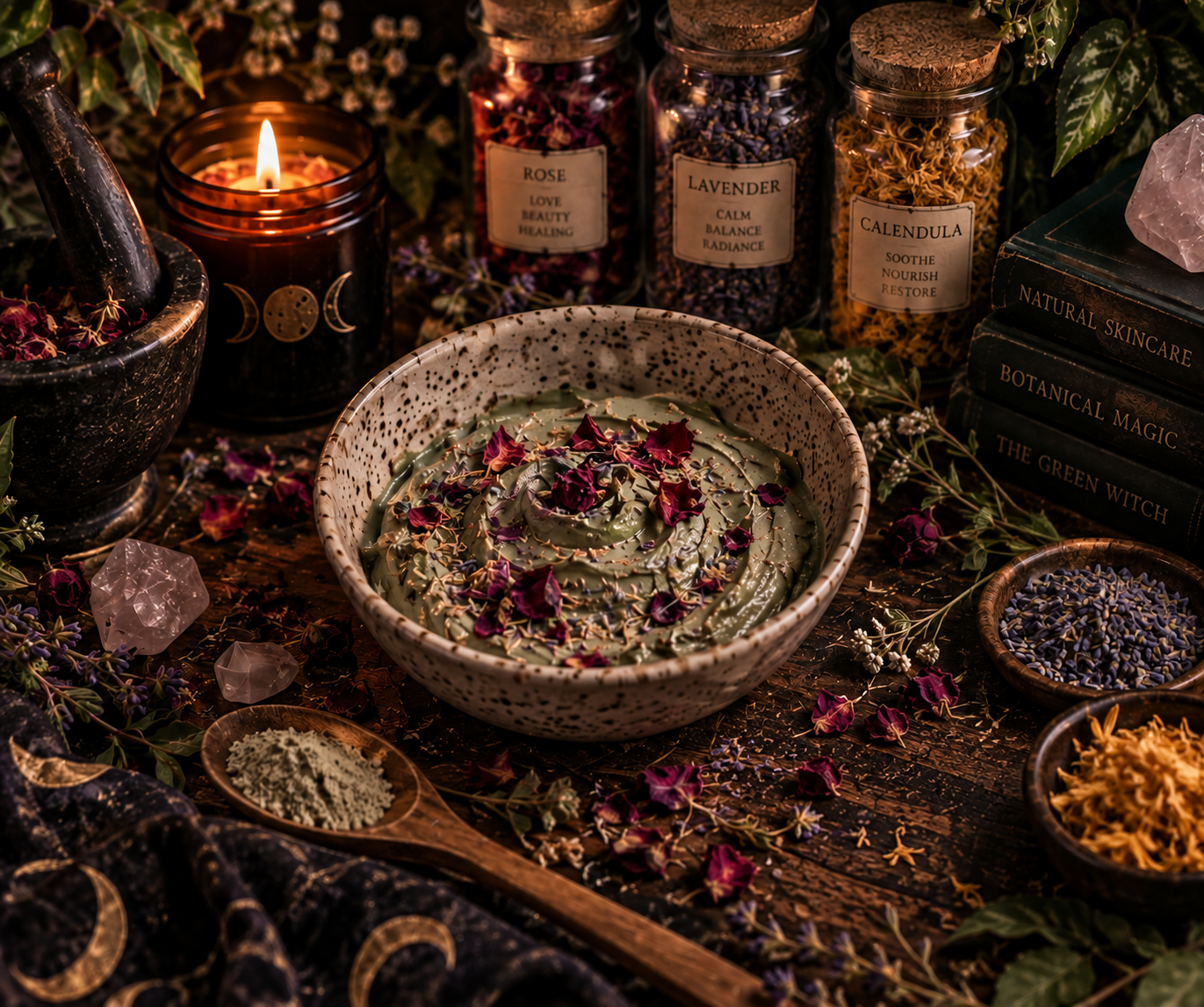 Botanical Fresh Face Mask Workshop - 18th Oct | The Lakehouse, Ashford